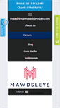 Mobile Screenshot of mawdsleyspumpservices.co.uk